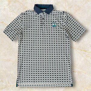 Greyson Boys Dri Fit Golf Polo Shirt with Pebble Beach Logo Sz Youth 12-13
